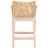 Caedon Gianni Rattan Upholstered Counter Stool-1565020266