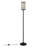 Delia 63'' Blackened Bronze Torchiere Floor Lamp