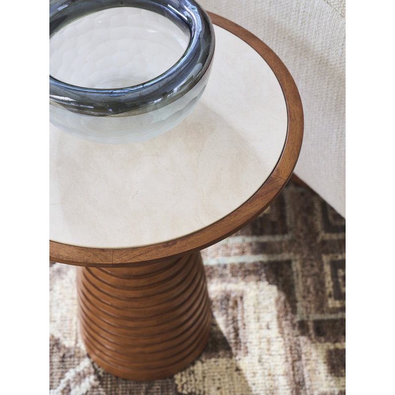 La Costa Marble End Table