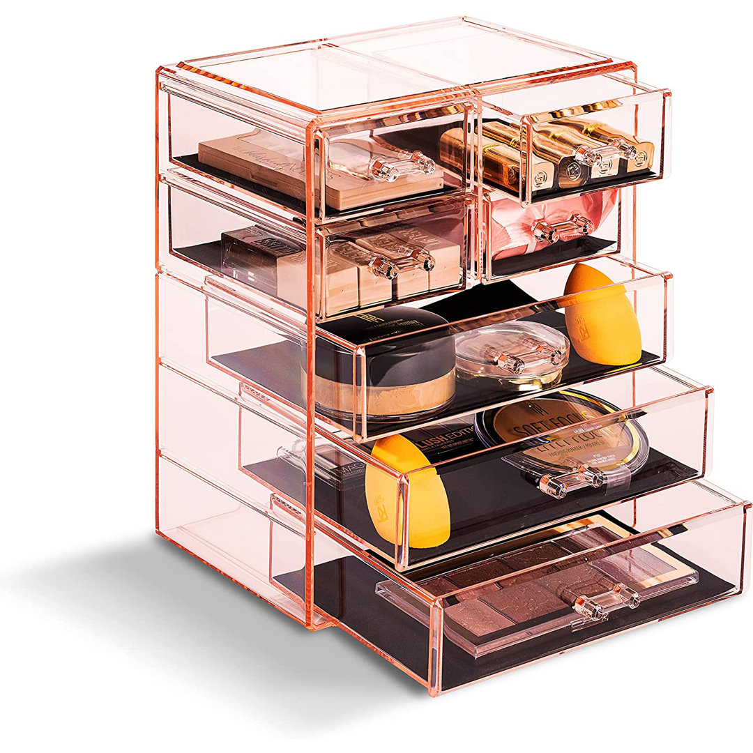 Makeup Sorbus 7 Drawers Acrylic Makeup and Jewelry Cosmetics Organizer Sorbus 