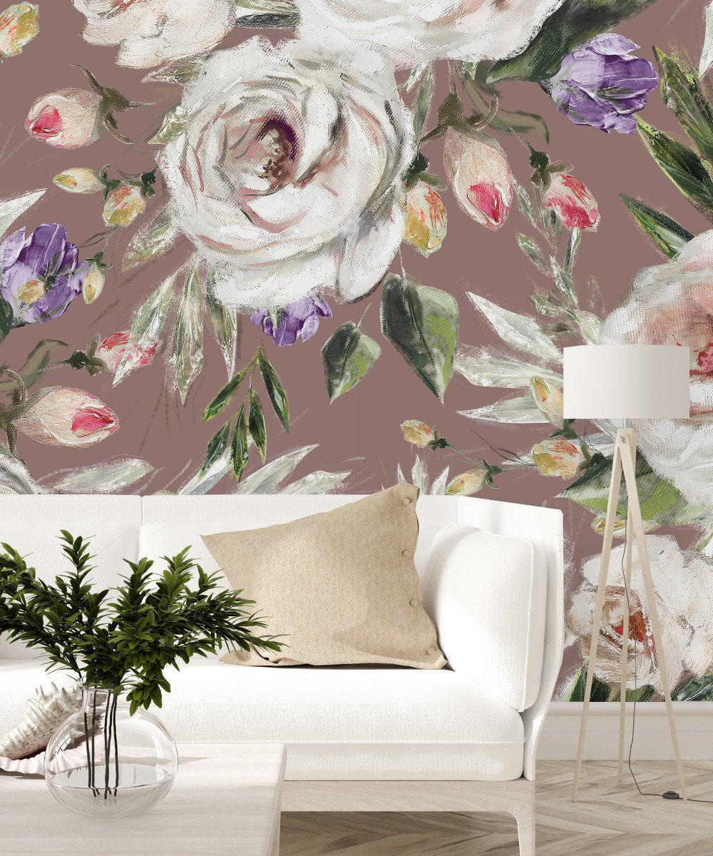 Red Barrel Studio Hiltsje Peel & Stick Floral Wallpaper - Wayfair Canada