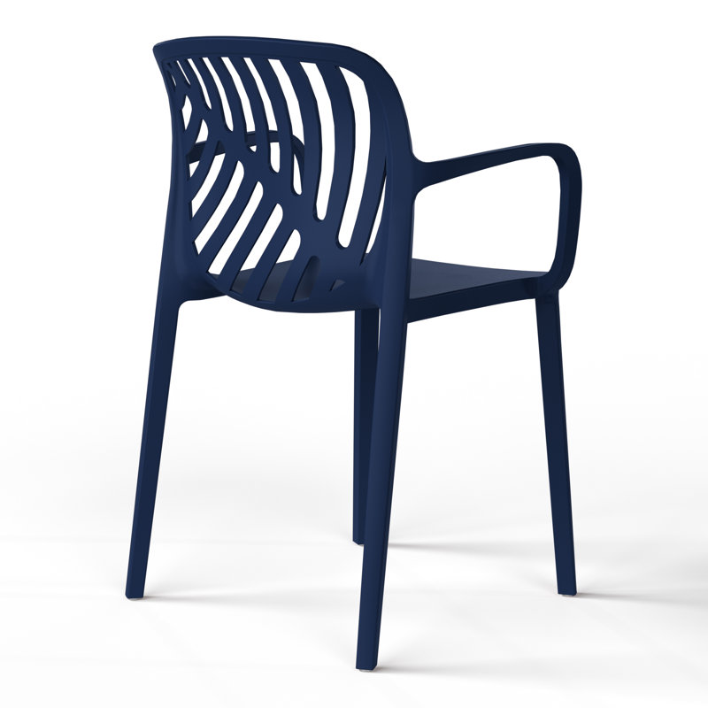 Ensemble repas carré pour 4 personnes, Navy