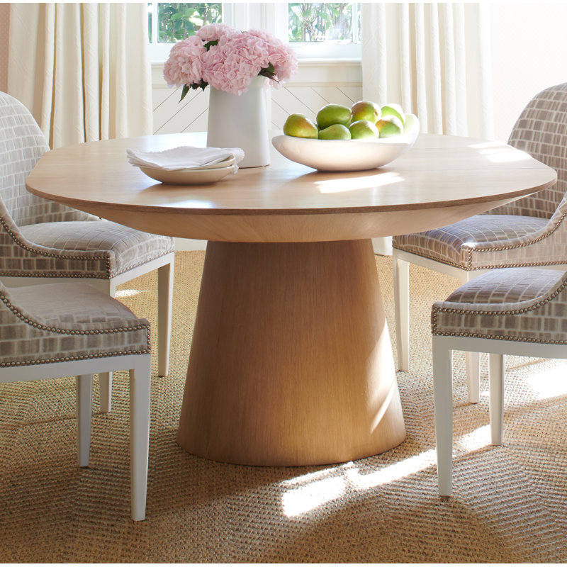 Discus Oval Solid Wood Dining Table