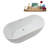 62.2'' x 28.7'' Soaking Acrylic Bathtub-95288344