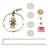 Jasrah 4 - Light Dimmable Globe Chandelier