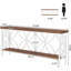 Table basse élégante, canapé de style nordique, console à 2 niveaux-1847936570-1847936571