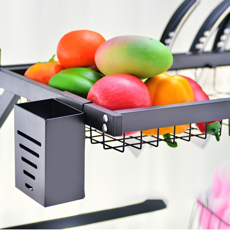 Dish Rack Rinse Basket, 52cm H x 85cm W x 32cm D