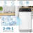 17.6LBS High Efficiency Portable Washer Space-Saving Washing Machine With Stainless Steel Washer Drum