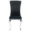 Chaise d'appoint rembourrée en velours Javery-1599590071
