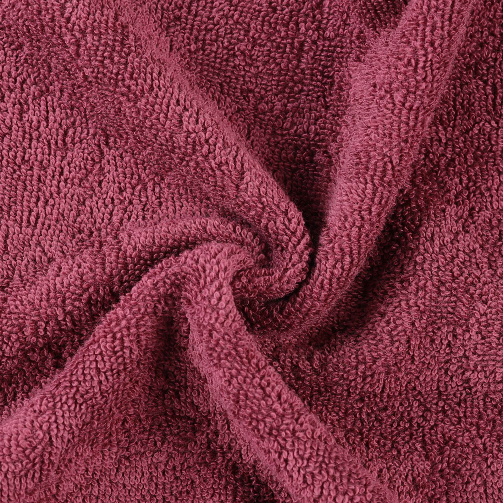 Asleigh 8-Piece Cotton Towel Set, Rosewood