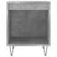 Mursida 40cm W Metal Bedside Table-12029939