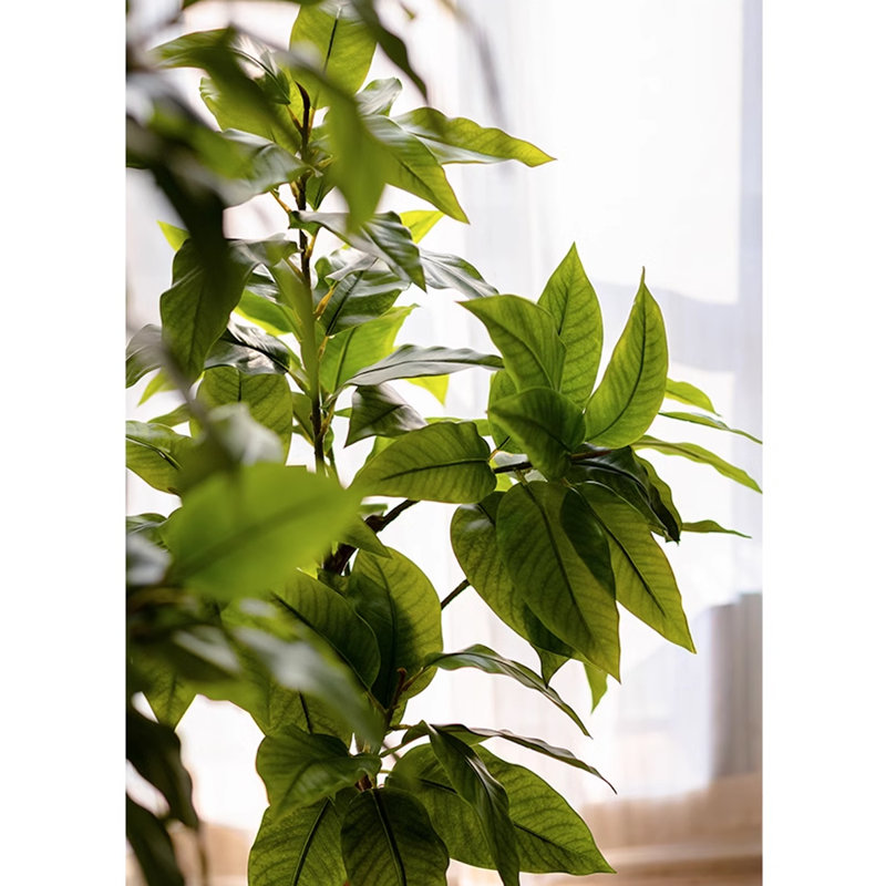 Plantes et arbres en plastique vert 9,65 po