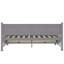 Lit de jour simple, avec 2 grands tiroirs, structure en forme de X-581584878