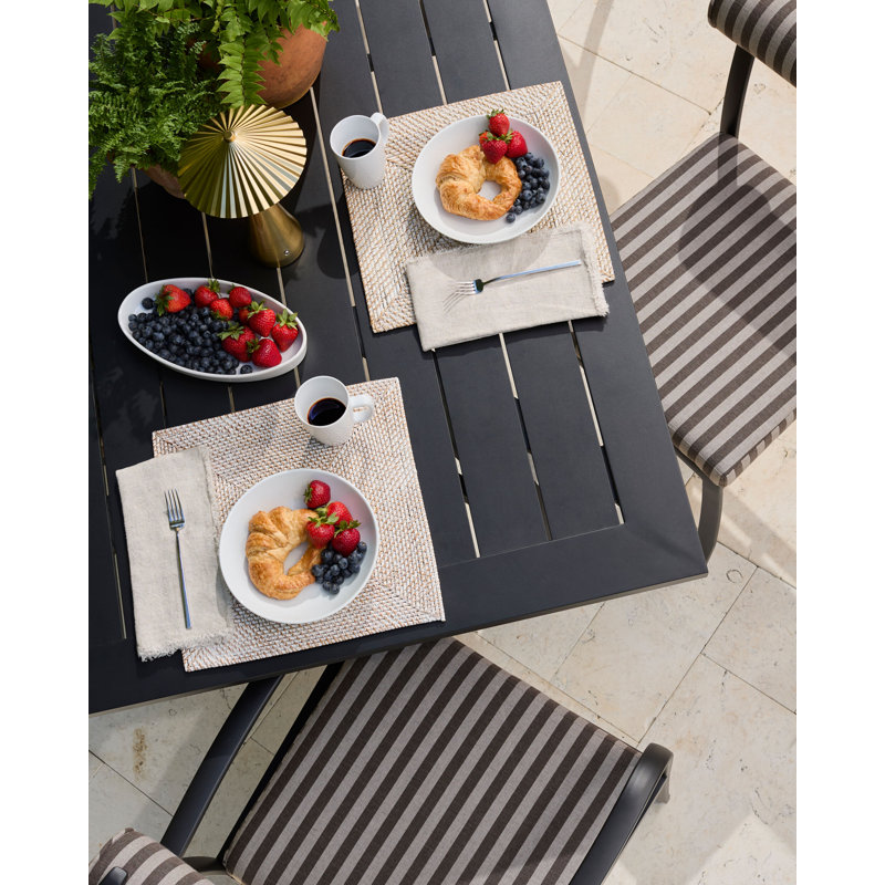 Antibes Outdoor Table, 30.3" H x 45.3" W x 108" D