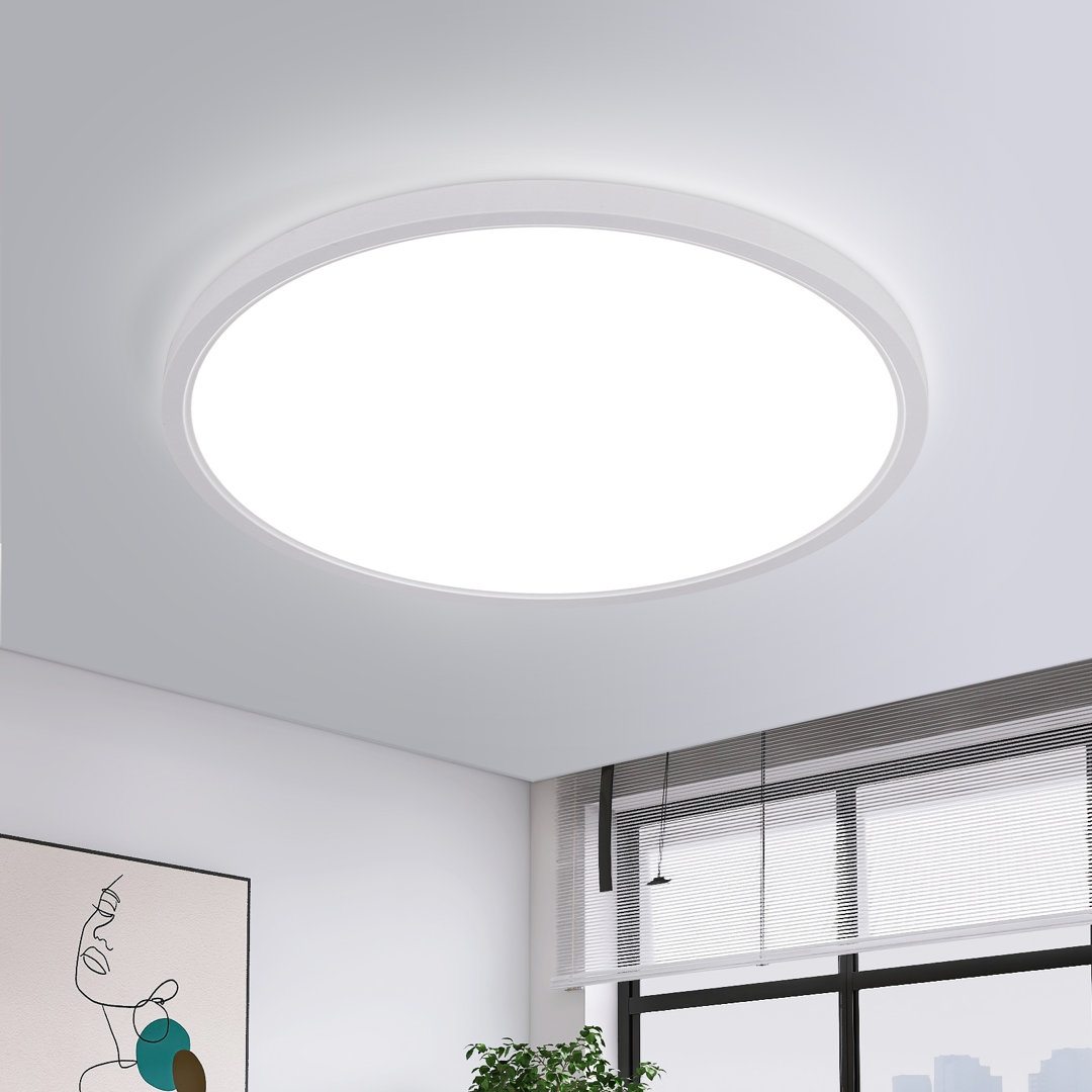 LED Bündige Deckenleuchte 1-flammig Azhani, 30 cm