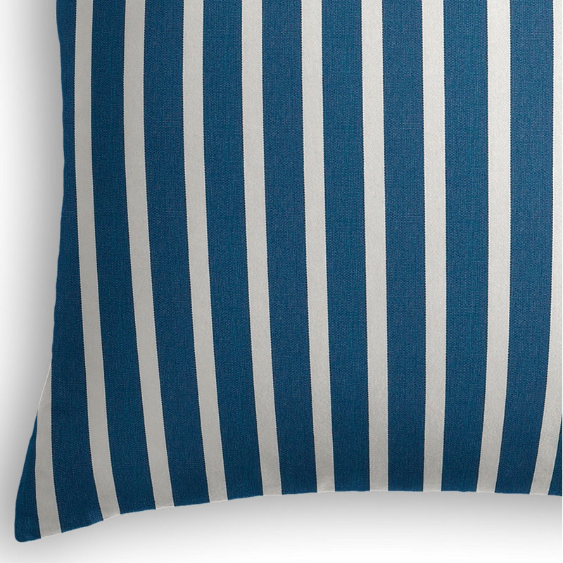 Housse de coussin d'extérieur carré Sunbrella, 18 po x 18 po x 6 po, Bleu