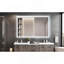 Miroir mural de salle de bain surdimensionné 60X40 pouces