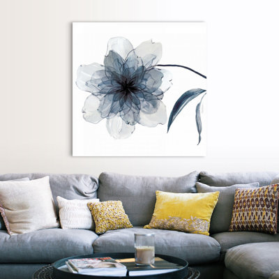 Indigo Bloom II - reproduction d'art sur toile