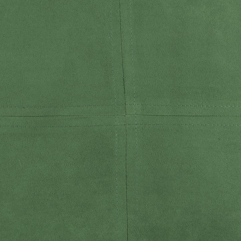 Jeté carré Feathers, Vert forêt
