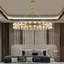 Lustre de roue de chariot avec abat-jour en cristal-2143331253-2127102441