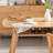 Simple Household Oak Double-layer Dining Table-793674729