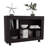 Console Table Cart, 5 Shelves, 4 Casters-29539151