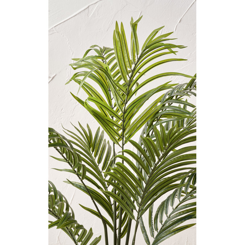 120cm Faux Plant in Cement Pot