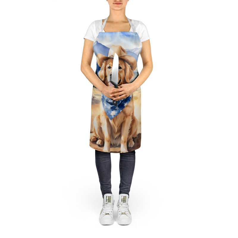No Pattern Bib Apron