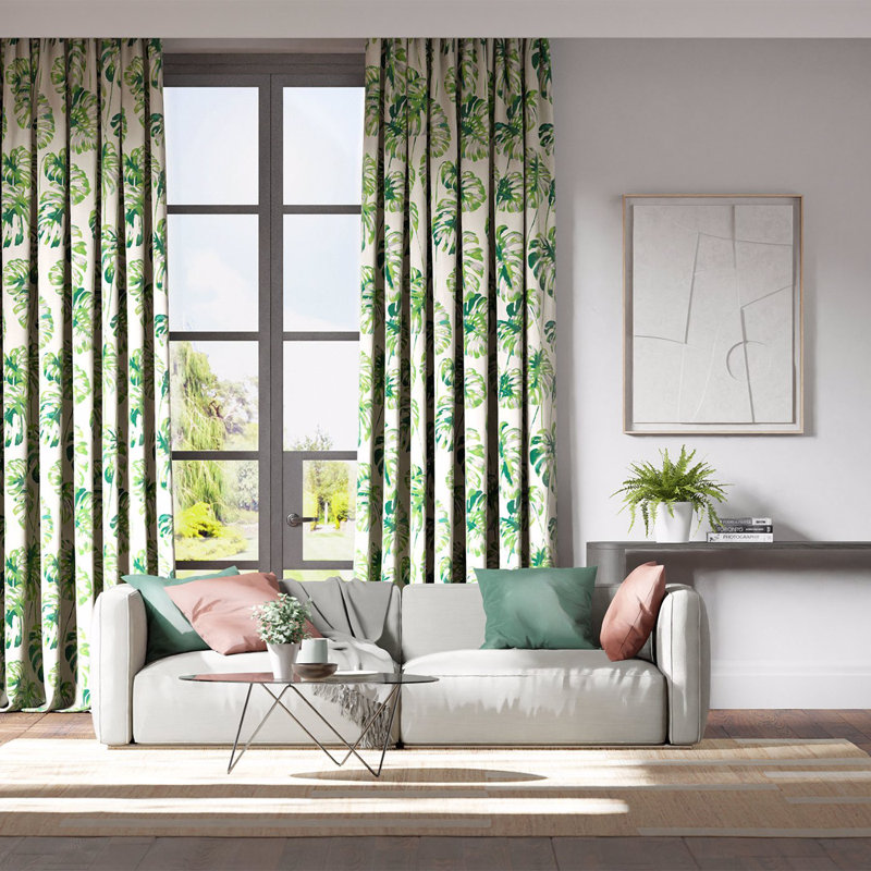 Kelapa Fabric, Emerald/Zest