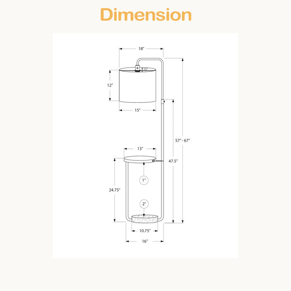 Dimensions du produit