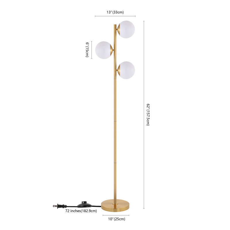 Gamin 63'' Golden Tree Floor Lamp