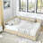 Size Storage Upholstered Tufted Bed Frame, Sofa Bed Frame With Comfortable Backrest And Armrests, Size Bed For Bedroom, Living Room,Velvet,-1804401828