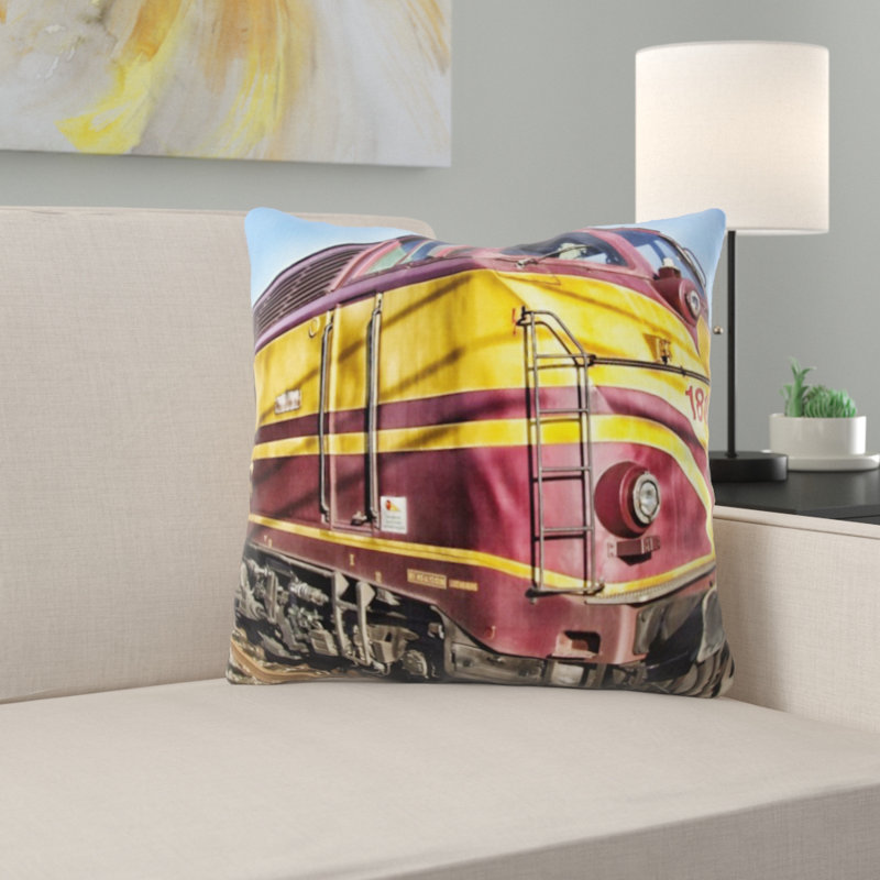 Microsuede Throw Pillow
