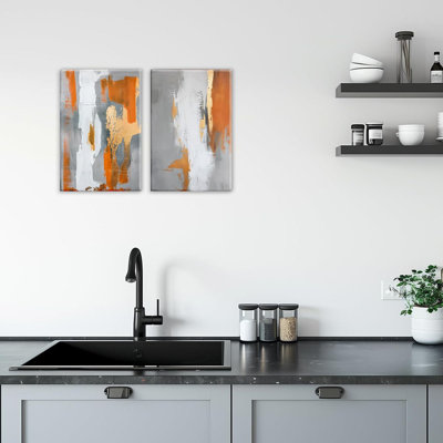 2 Piece Wrapped Canvas Print
