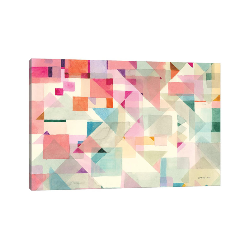 Try Angles II by Danhui Nai - Wrapped Canvas Gallery-Wrapped Canvas Giclée, 20.32 cm H x 30.48 cm W