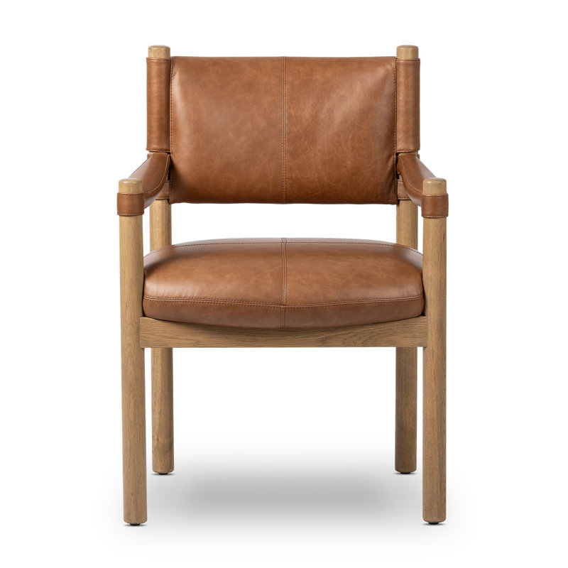 Fauteuil de salle à manger Maryuri - Châtaignier Sonoma