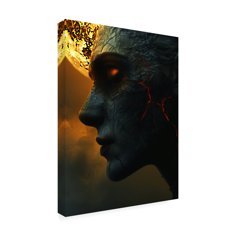 Bolog R3darch0n Harvest Eclipse Canvas Art, 47" H x 35" W