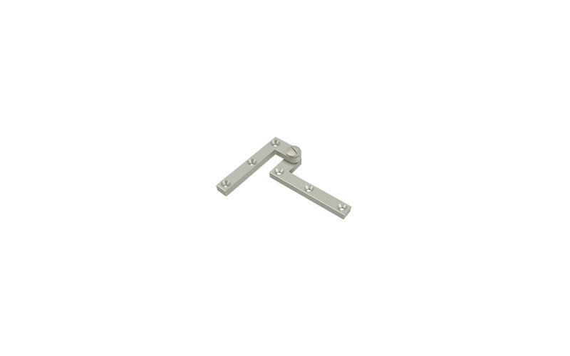 Butt Bearing Hinge, Brushed Nickel
