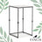 Finch Melrose Berlin Solid Marble Side Table, White