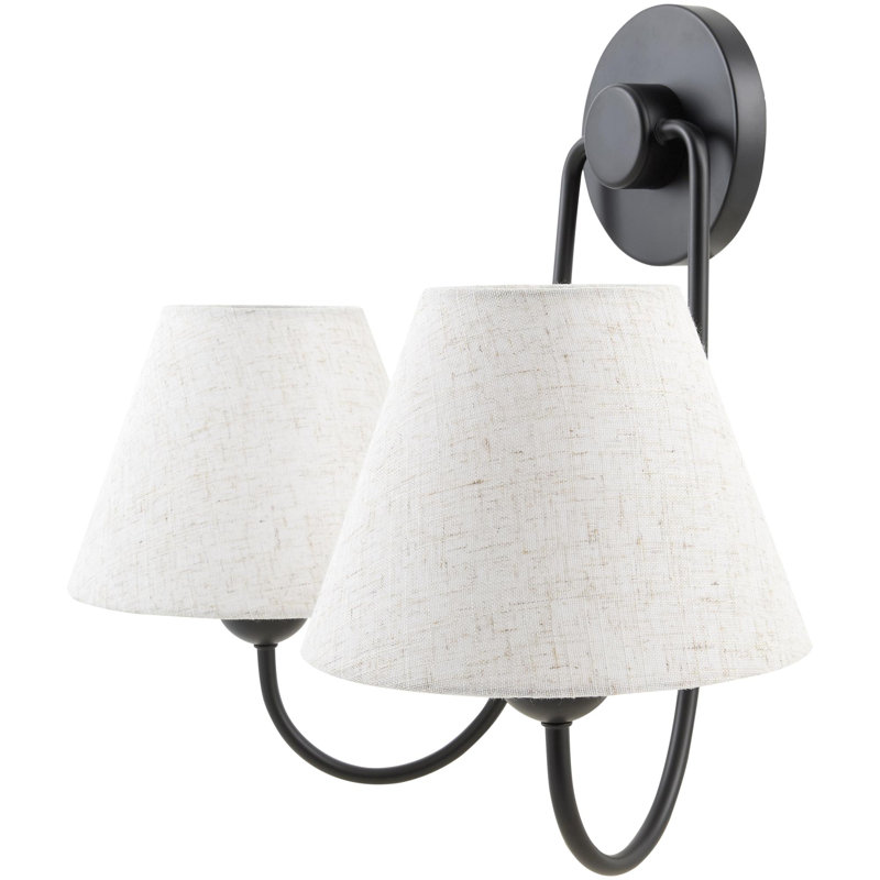 The Dillon Wall Sconce, Matte Black