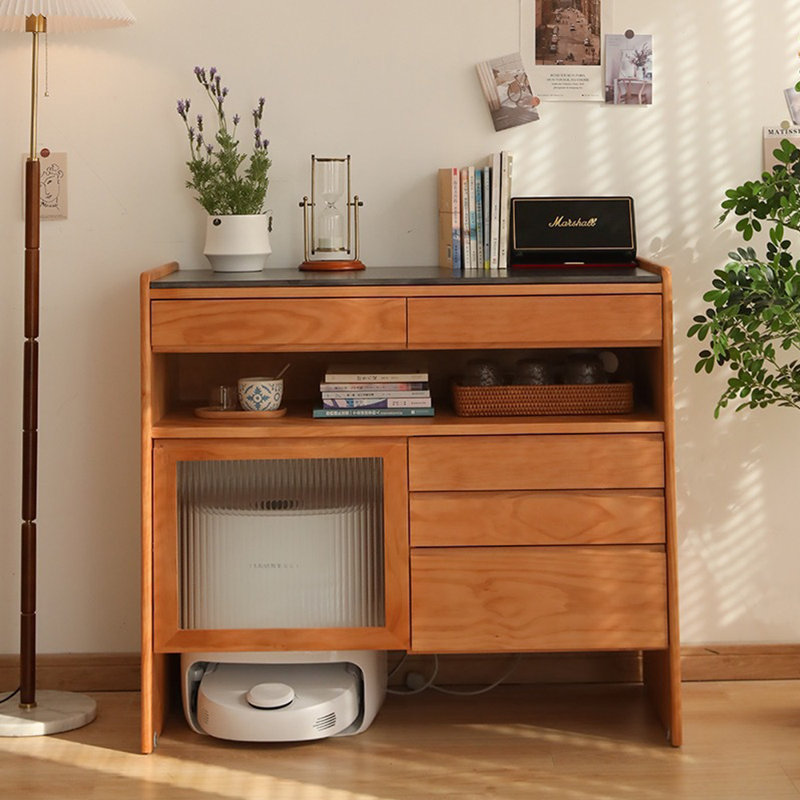 Armoire de rangement minimaliste de style japonais