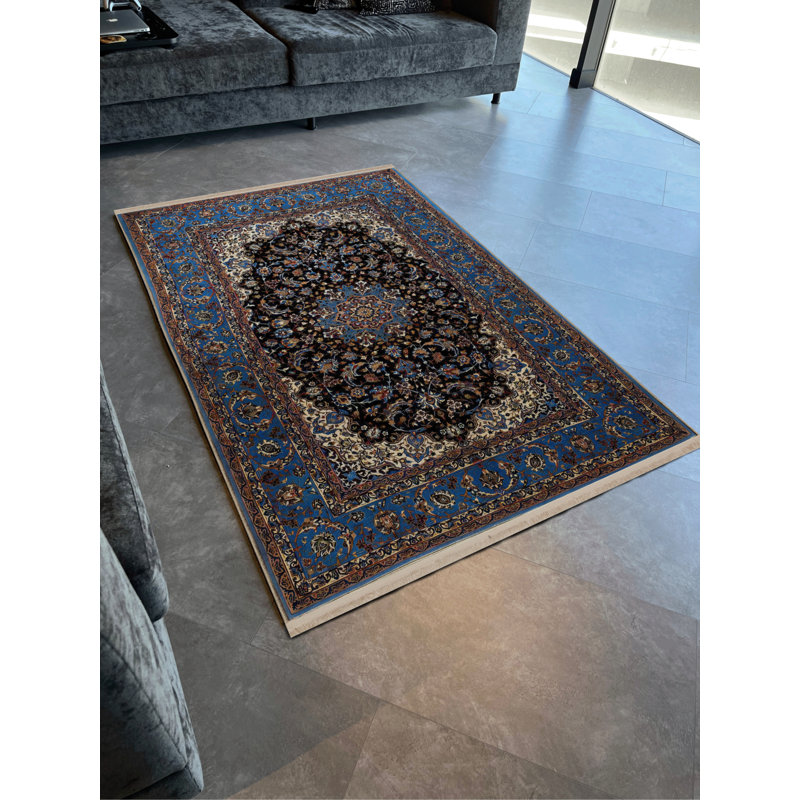 Dawer Oriental Indoor / Outdoor Rug, Runner 4' x 9'11"