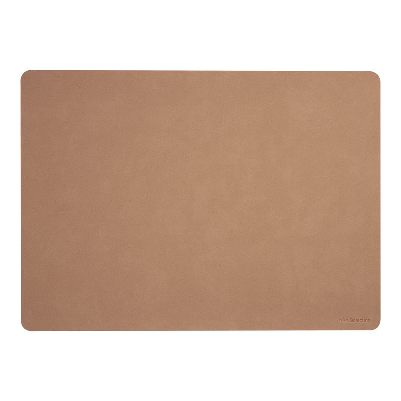 Soft Leather Placemat, Pink
