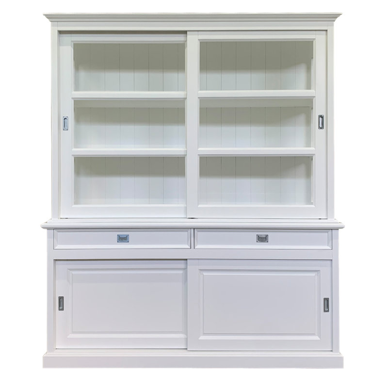 Stiles Display Cabinet, White