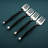 Fourchettes de table Shirleyan Inox Artisans Twig Ensemble
