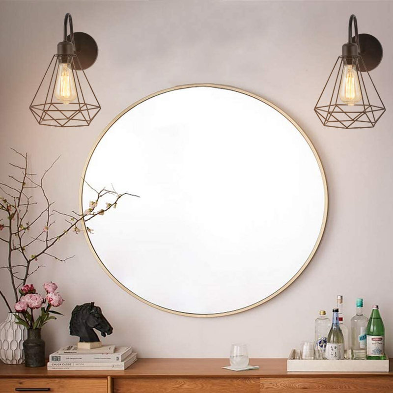 1 - Light Black Armed Sconce