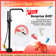 Single Handle Floor Mounted Freestanding Tub Filler with Brass Two-Function Handshower and Diverter