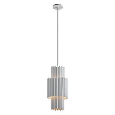 Luminaire suspendu cylindrique unique à 1 lumière Moxy