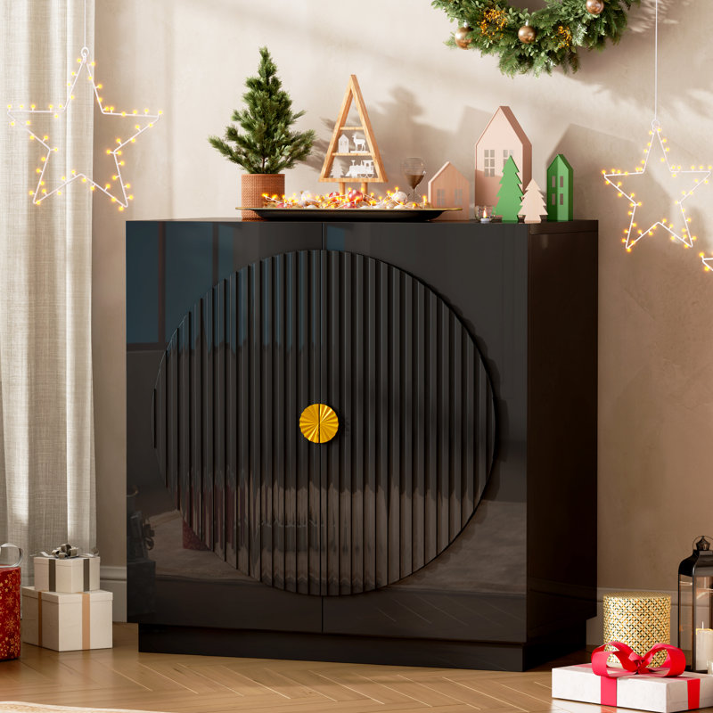 Accent Cabinet, Black