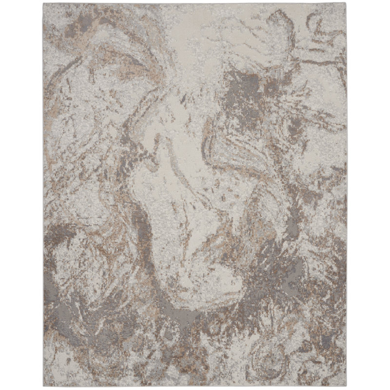 Abstract Indoor Rug, Rectangle 9' x 12'